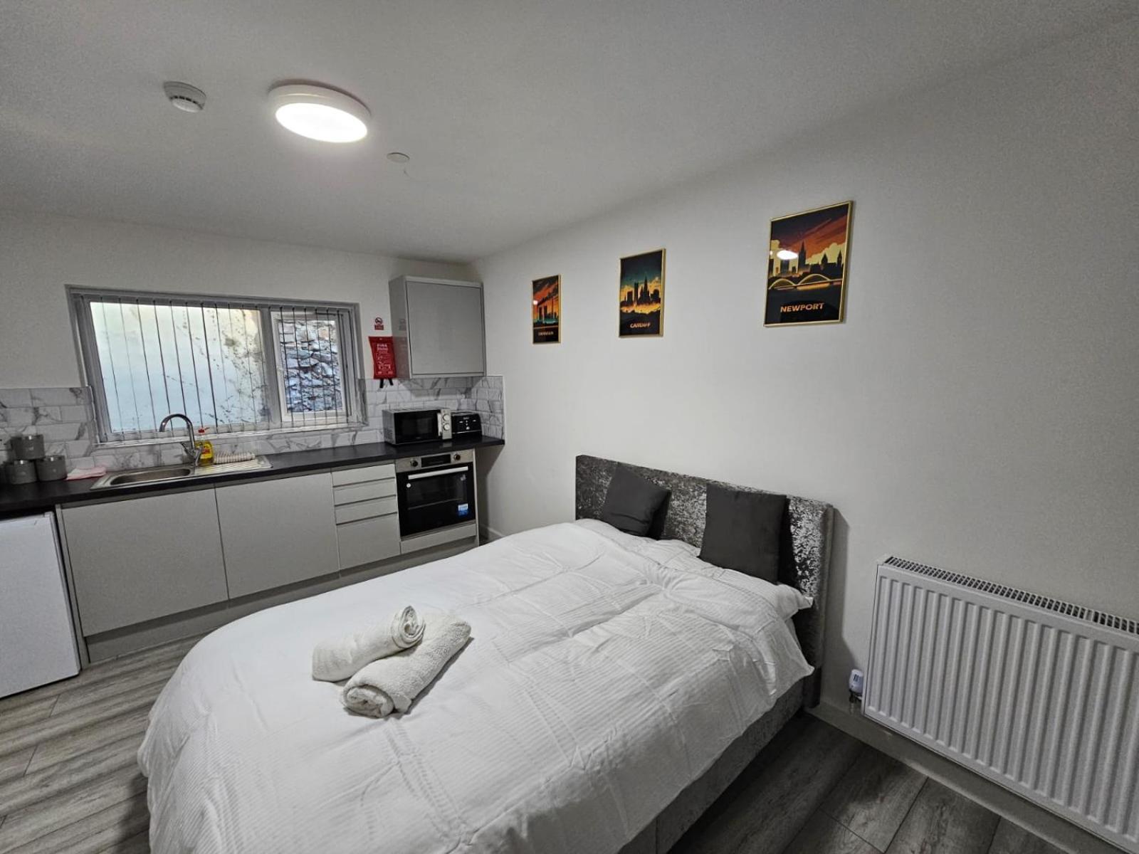 Cosy Cardiff Apartments - Garden Lounge Exterior photo